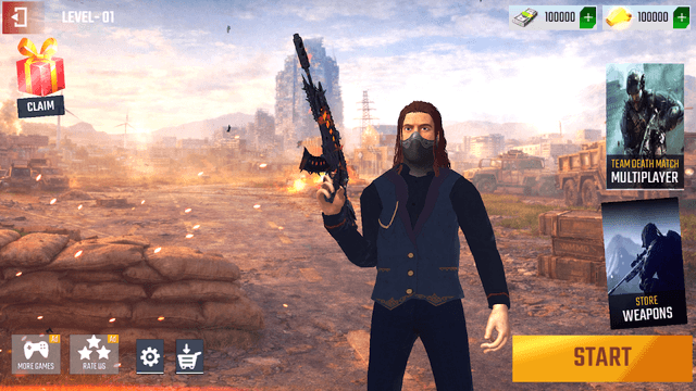 FPS Commando Shooting Gun Game screenshot 1