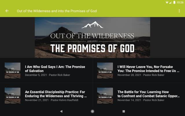 Calvary Baptist Church Oshawa screenshot 6