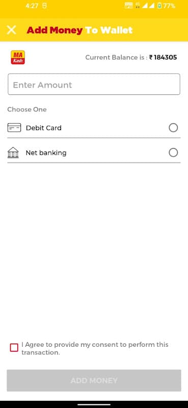 Makash Digital Wallet screenshot 5