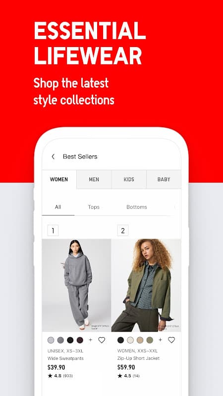 UNIQLO US - Clothes Shopping screenshot 3