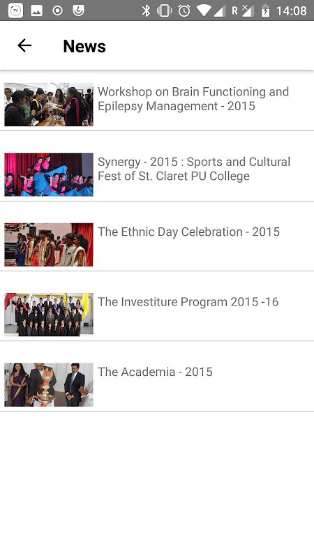 St. Claret P.U. College screenshot 3