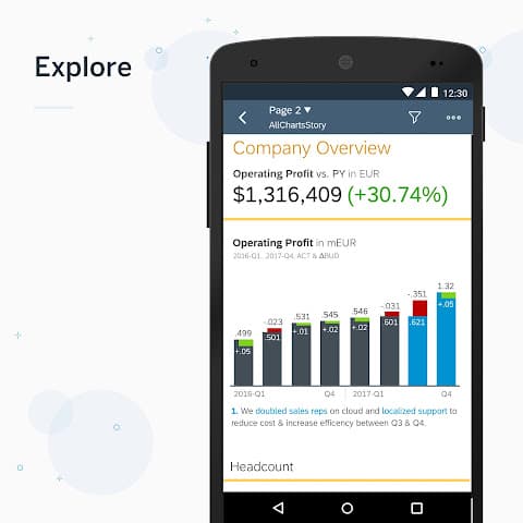 SAP Analytics Cloud screenshot 2