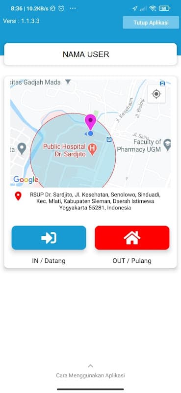 E-PRENS RSUP Dr. SARDJITO screenshot 3