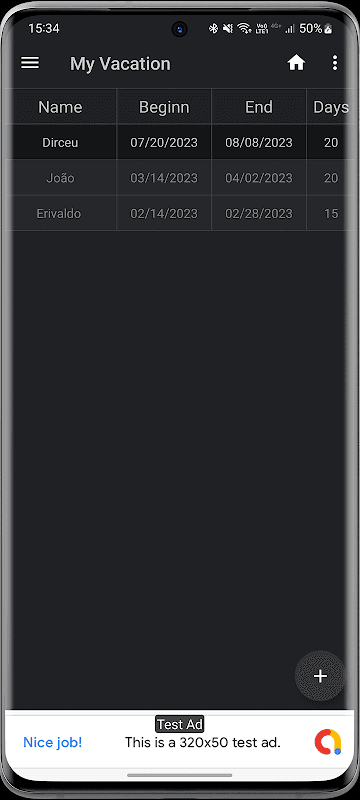 Work Shift Table screenshot 5