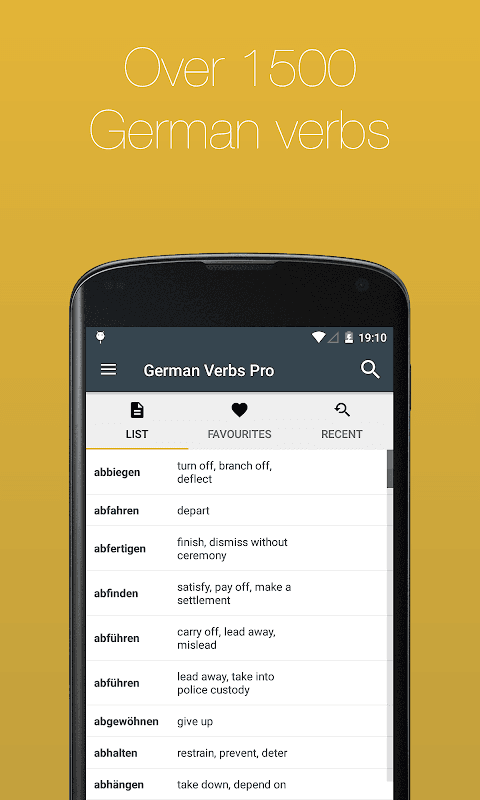 German Verb Conjugator screenshot 1