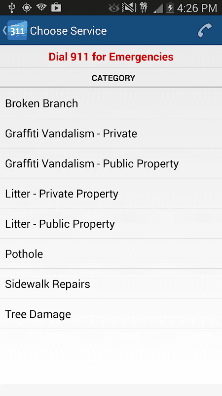 Edmonton 311 screenshot 2