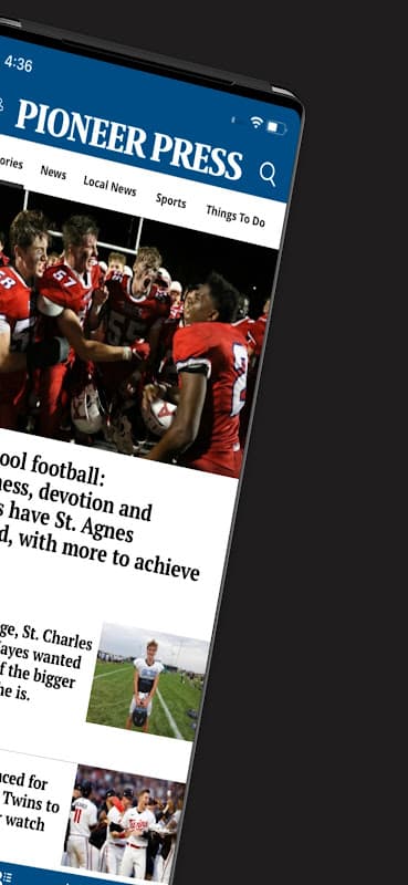 St. Paul Pioneer Press screenshot 2