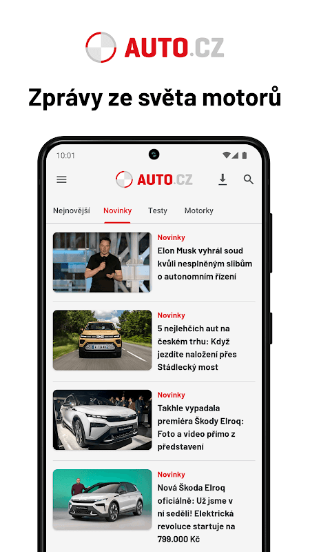 Auto.cz screenshot 1