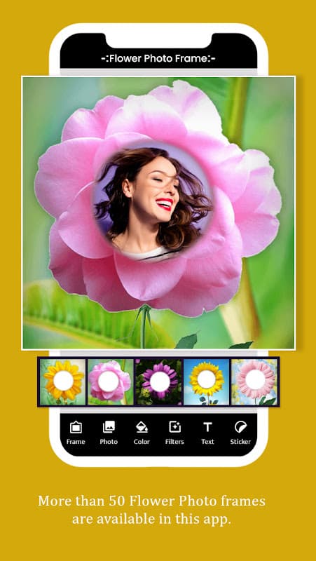 Flower Photo Frame screenshot 2