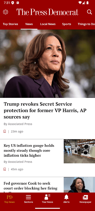 The Press Democrat screenshot 1