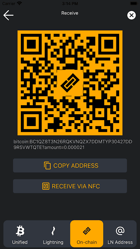 ZEUS Wallet screenshot 4