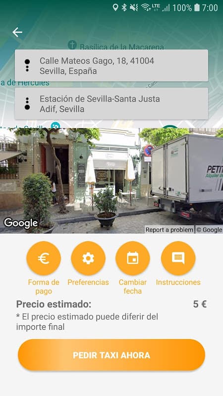 1Taxi! - Pide y reserva taxis screenshot 4