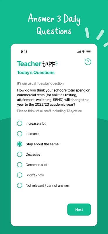 Teacher Tapp screenshot 3
