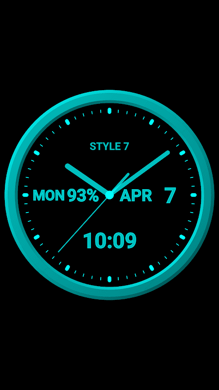 Analog Clock-7 Mobile screenshot 3