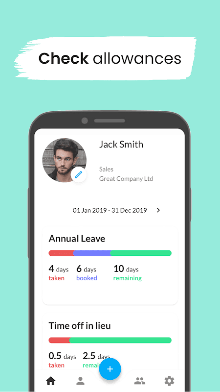 Leave Dates - Staff Planner screenshot 2