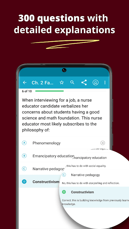 Certified Nurse Educator Prep screenshot 3