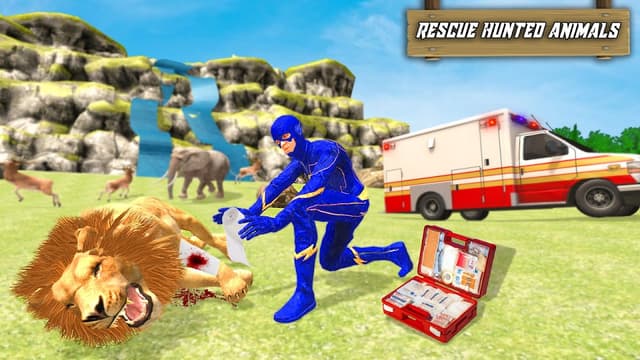 Super Speed: Flying Hero Games screenshot 6