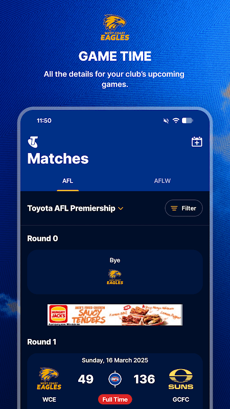 West Coast Eagles Official App screenshot 4