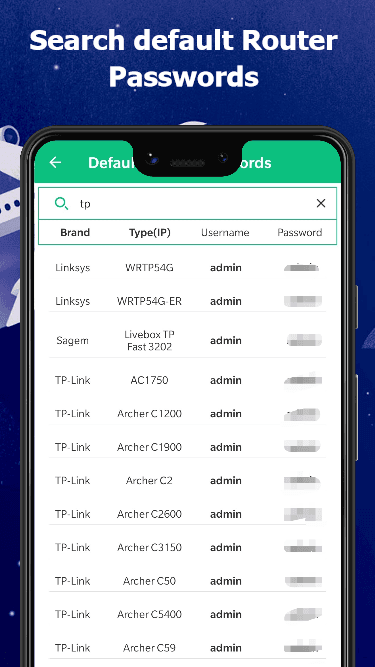 WiFi Router Password - Router Setup Page Password screenshot 2