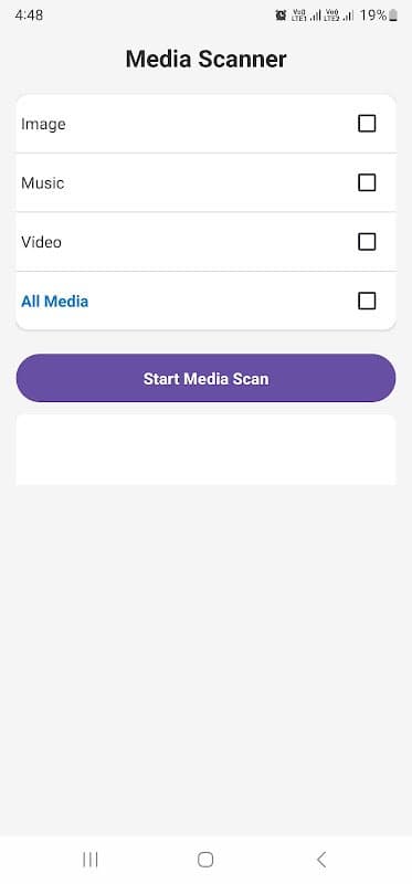 Media Rescan screenshot 1