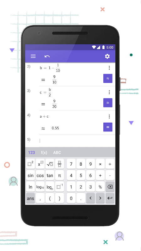 GeoGebra Scientific Calculator screenshot 4