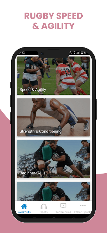 Rugby Speed & Agility screenshot 1