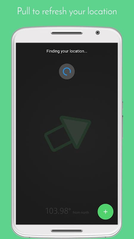 Qibla Compass: A Minimal Qibla screenshot 2
