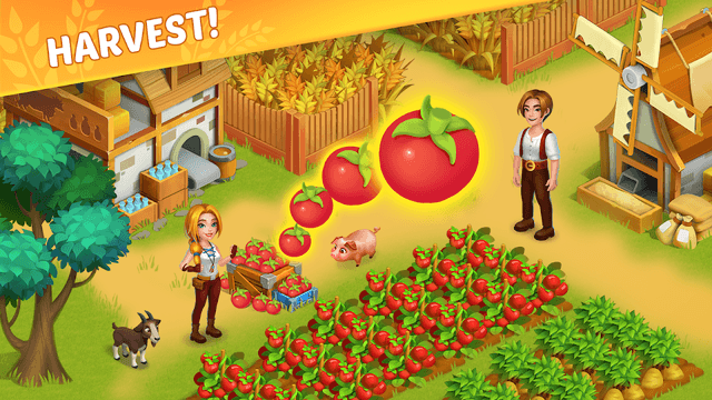 Dreamy Harvest: Farm Island screenshot 1