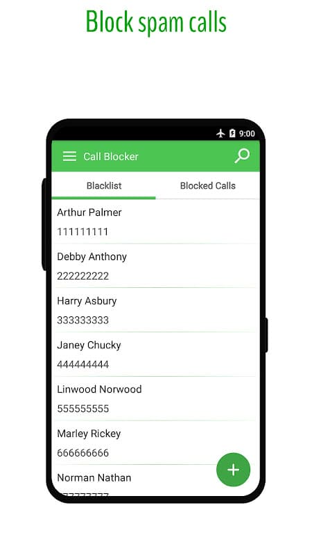 Call Blocker - Blacklist screenshot 1