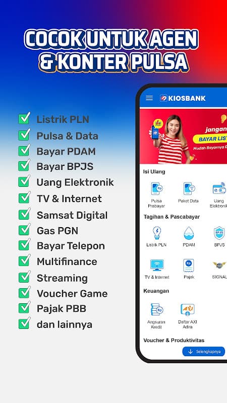 Mitra Kiosbank: Pulsa & PPOB screenshot 6