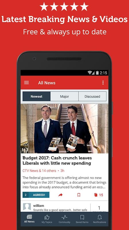 Canada News & Headlines screenshot 1