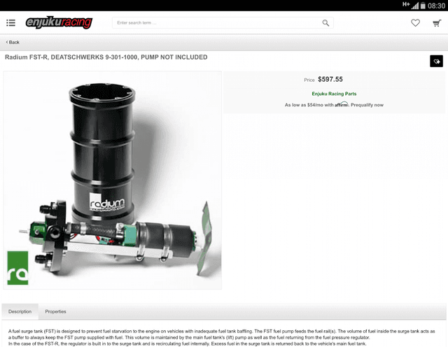 Enjuku Racing Parts, LLC screenshot 5