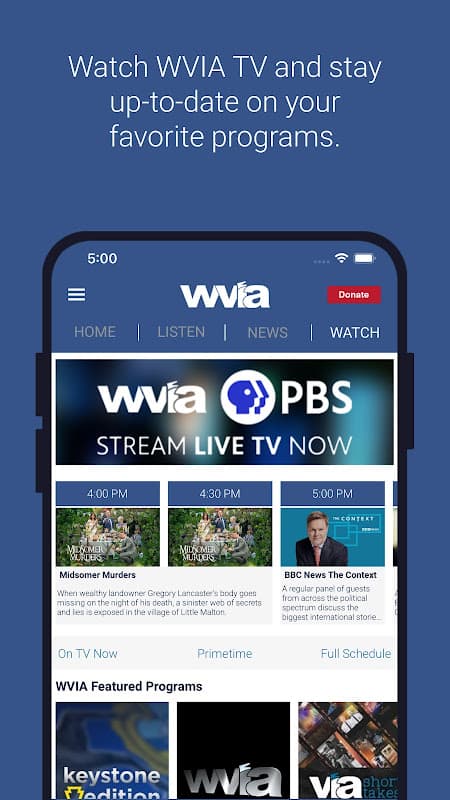 WVIA Public Media App screenshot 5