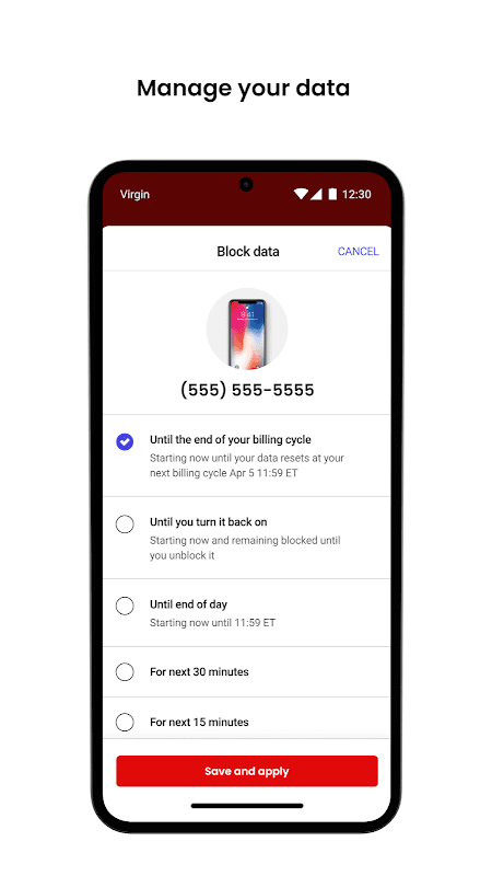 Virgin Plus My Account screenshot 5