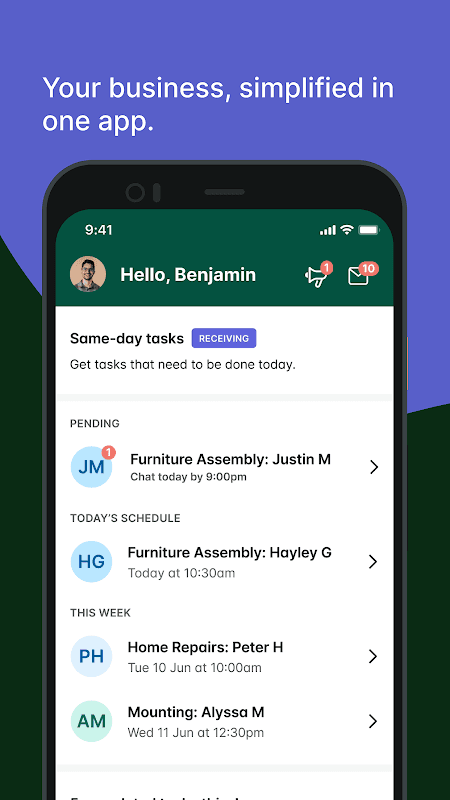 Tasker by TaskRabbit screenshot 4