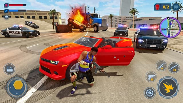 Car Thief Game & Stealing Cars screenshot 5
