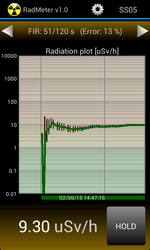RadMeter screenshot 4