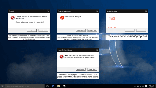 W10 Simulator screenshot 3