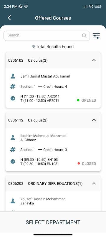 Al-Quds University screenshot 3