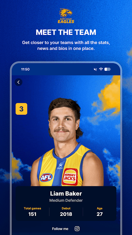 West Coast Eagles Official App screenshot 3