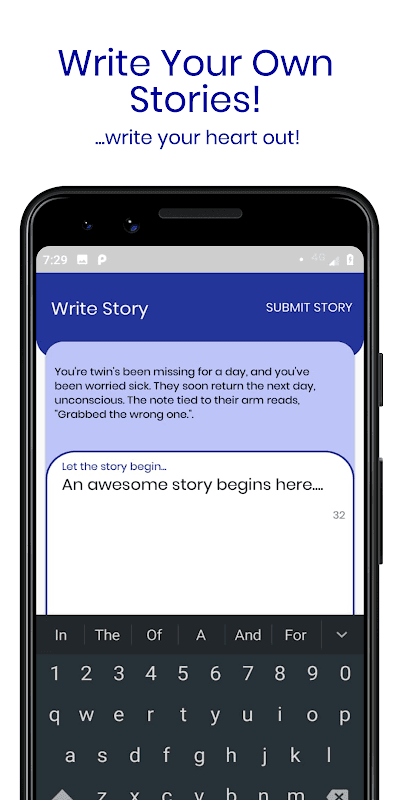 Writing Prompts - A community screenshot 4
