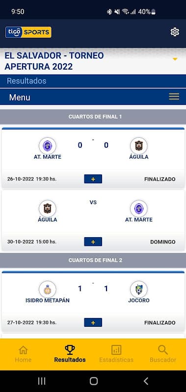 Tigo Sports TV El Salvador screenshot 3
