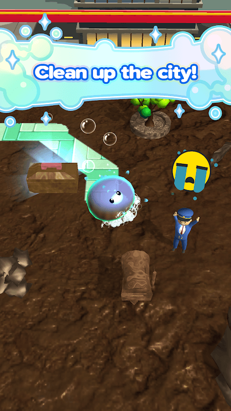 Slime Sweep: 3D Cleaning Game screenshot 1