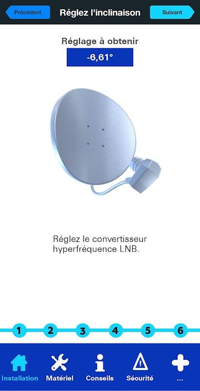 Installation parabole screenshot 4