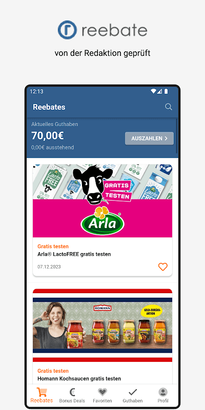 reebate screenshot 1