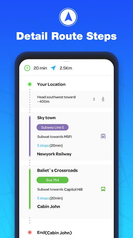 GPS Route Finder - Compass screenshot 6