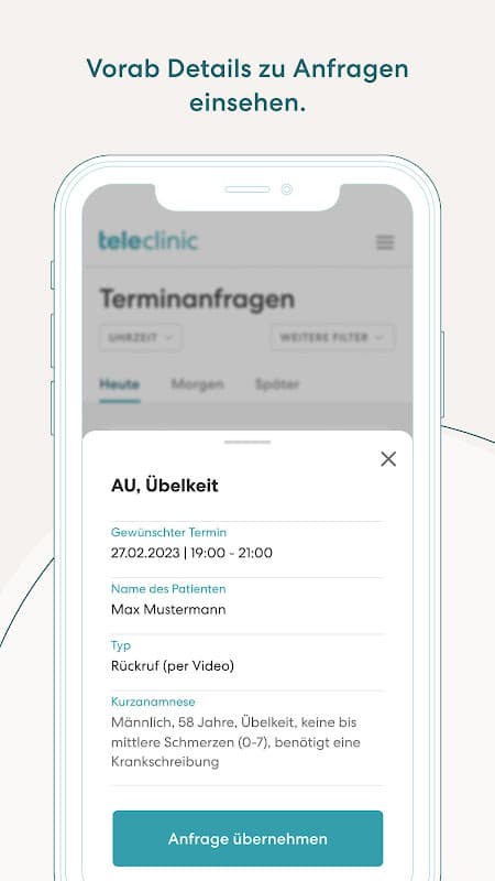 TeleClinic Ärzte screenshot 4