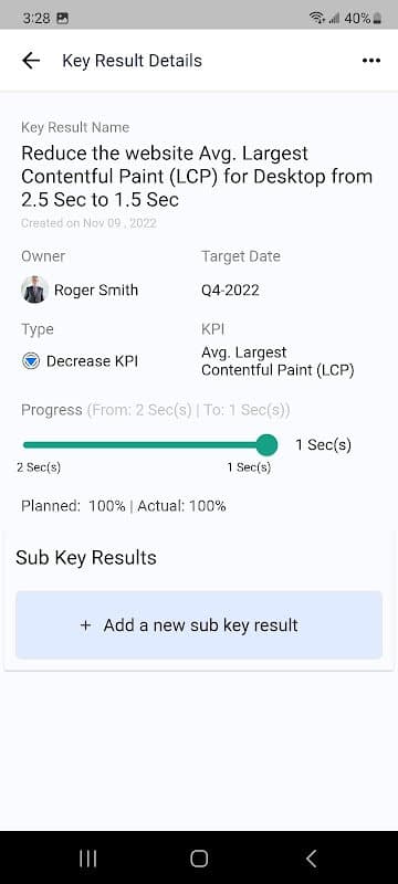 Profit.co OKR Software screenshot 6