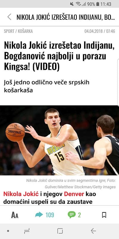 Telegraf Najnovije Vesti screenshot 3