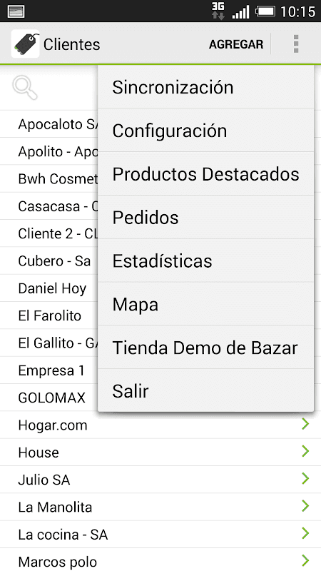 MERCAREA: Vendor screenshot 2